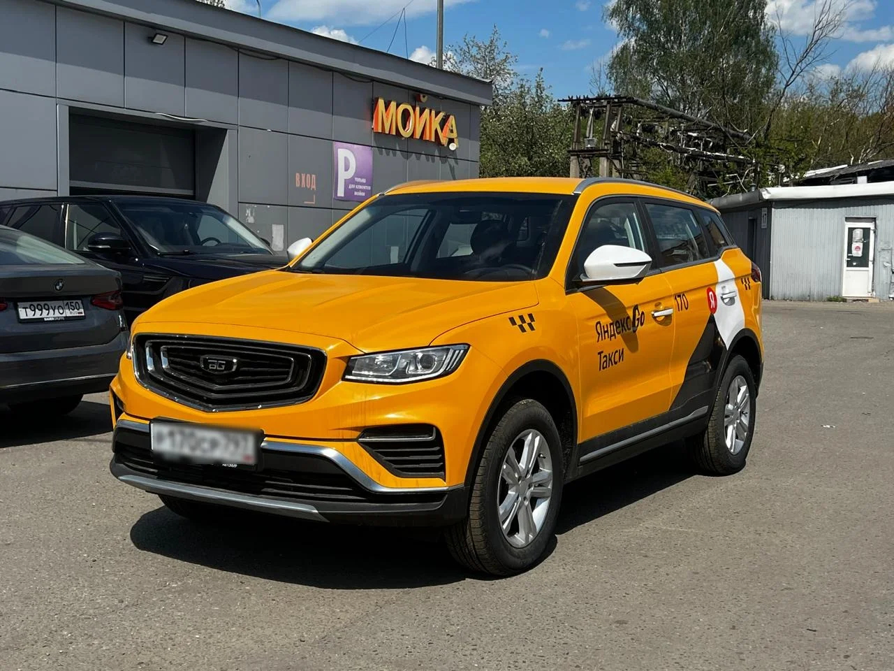 Belgee X70 2024: аренда под такси в парке Гараж Такси